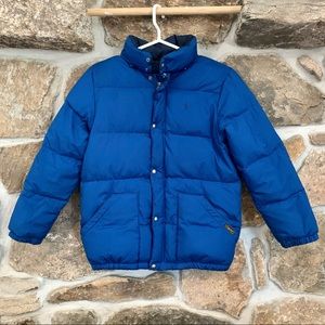 womens polo puffer jacket